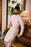 Arjuna Bespoke Fit Baju Melayu Cekak Musang - Light lavender