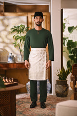 Arjuna Smart Fit Baju Melayu Teluk Belanga - Emerald Green