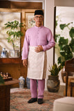 Arjuna Bespoke Fit Baju Melayu Cekak Musang - Lilac