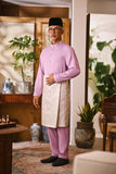 Arjuna Bespoke Fit Baju Melayu Cekak Musang - Lilac