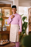 Arjuna Bespoke Fit Baju Melayu Cekak Musang - Lilac
