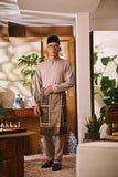Arjuna Smart Fit Baju Melayu Teluk Belanga - Mocha
