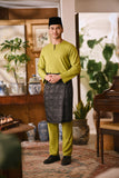 Arjuna Smart Fit Baju Melayu Teluk Belanga - Moss Green