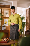 Arjuna Smart Fit Baju Melayu Teluk Belanga - Moss Green