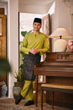 Arjuna Smart Fit Baju Melayu Teluk Belanga - Moss Green