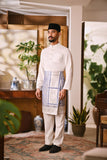 Arjuna Bespoke Fit Baju Melayu Cekak Musang - Off White