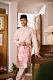 Arjuna Bespoke Fit Baju Melayu Cekak Musang - Rosewater