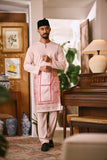 Arjuna Smart Fit Baju Melayu Teluk Belanga - Rosewater
