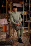 Bendahara Bespoke Fit Baju Melayu Cekak Musang - Green Bay