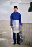 Baju Melayu Cekak Musang Bespoke Fit - True Blue