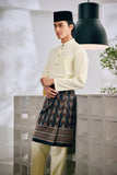 Baju Melayu Cekak Musang Bespoke Fit - Baby Yellow