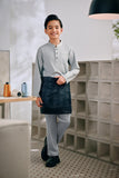 Baju Melayu Kids Cekak Musang Bespoke Fit - Pigeon Gray