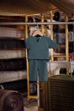 Bendahara Smart Fit Babies Baju Melayu Teluk Belanga - Deep Teal