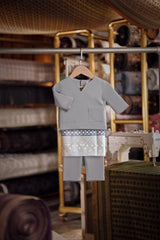 Bendahara Smart Fit Babies Baju Melayu Teluk Belanga - Flint Stone