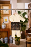 Baju Melayu Babies Cekak Musang Bespoke Fit - Baby Yellow