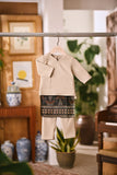 Arjuna Smart Fit Babies Baju Melayu Teluk Belanga - British Khaki