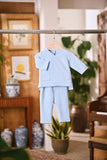 Arjuna Smart Fit Babies Baju Melayu Teluk Belanga - Powder Blue