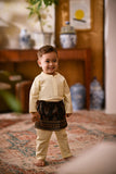 Baju Melayu Babies Cekak Musang Bespoke Fit - Baby Yellow