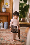 Arjuna Bespoke Fit Babies Baju Melayu Cekak Musang - Rosewater