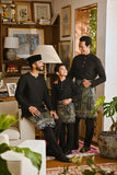 Pahlawan Smart Fit Babies Baju Melayu Teluk Belanga - Black