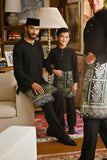 Pahlawan Smart Fit Kids Baju Melayu Teluk Belanga - Black