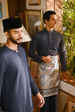 Pahlawan Smart Fit Baju Melayu Teluk Belanga - Dark Slate Blue