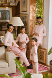 Pahlawan Smart Fit Kids Baju Melayu Teluk Belanga - Pearl Pink