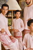 Pahlawan Smart Fit Kids Baju Melayu Teluk Belanga - Pearl Pink