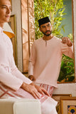 Pahlawan Smart Fit Babies Baju Melayu Teluk Belanga - Pearl Pink