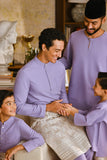 Pahlawan Smart Fit Kids Baju Melayu Teluk Belanga - Lavender