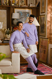 Pahlawan Smart Fit Kids Baju Melayu Teluk Belanga - Lavender