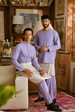 Pahlawan Bespoke Fit Kids Baju Melayu Cekak Musang - Lavender