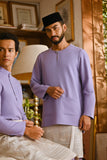 Pahlawan Bespoke Fit Baju Melayu Cekak Musang - Lavender