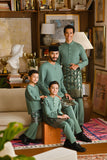 Pahlawan Bespoke Fit Kids Baju Melayu Cekak Musang - Sage Green