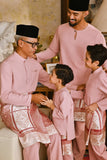 Pahlawan Smart Fit Babies Baju Melayu Teluk Belanga - Blush Rose