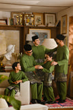 Pahlawan Smart Fit Babies Baju Melayu Teluk Belanga - Grass Green