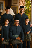 Pahlawan Bespoke Fit Baju Melayu Cekak Musang - Emerald Green