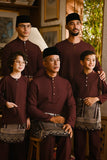Pahlawan Smart Fit Babies Baju Melayu Teluk Belanga - Fig