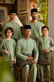 Pahlawan Smart Fit Kids Baju Melayu Teluk Belanga - Pistachio