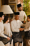 Pahlawan Bespoke Fit Baju Melayu Cekak Musang - Nude