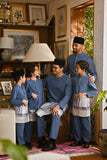Pahlawan Smart Fit Babies Baju Melayu Teluk Belanga - Coronet Blue