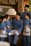 Pahlawan Smart Fit Kids Baju Melayu Teluk Belanga - Coronet Blue
