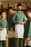 Pahlawan Smart Fit Kids Baju Melayu Teluk Belanga - Hunter Green