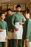 Pahlawan Smart Fit Babies Baju Melayu Teluk Belanga - Hunter Green