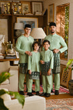 Pahlawan Smart Fit Kids Baju Melayu Teluk Belanga - Baby Mint