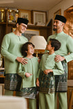 Pahlawan Bespoke Fit Babies Baju Melayu Cekak Musang - Baby Mint
