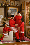 Pahlawan Smart Fit Baju Melayu Teluk Belanga - China Red