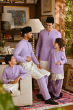 Pahlawan Smart Fit Babies Baju Melayu Teluk Belanga - Pastel Lilac