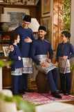 Pahlawan Smart Fit Babies Baju Melayu Teluk Belanga - Navy