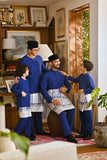 Pahlawan Smart Fit Kids Baju Melayu Teluk Belanga - Royal Blue